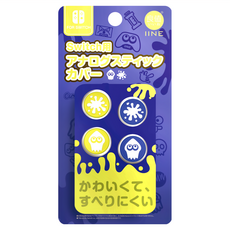 IINE 良值 switch PRO用 搖桿帽4件組, L706, 1組, 漆彈章魚