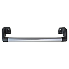 感恩使者 30度斜角安全扶手, 鋁合金, 尼龍, ZHCN2023, 2XL, 銀色 + 黑色, 1支