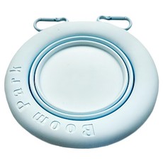 thirteen 拾參家居 ovni馬卡龍寵物折疊碗 17 x 6.5cm, 寶寶藍, 1個