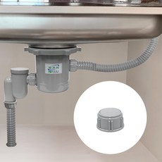 Monaco Olive 新概念防臭水槽排水管 Malkkeumi 單槽大型 無溢流孔款, 1組, 混色