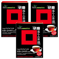 阿華師 研磨手工茶磚 桂圓紅棗珊瑚草 海燕窩, 25g, 5包, 3盒