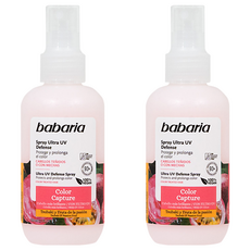 babaria色彩捕捉抗紫外線防禦復色噴霧 山茶花+巴西果 固色護彩 隔離防護光熱, 2瓶, 150ml