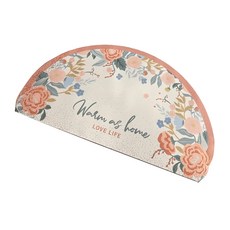 西格傢飾 韓系清新花園絲圈地墊腳踏墊 PVC材質, 75 x 45cm, 微暖花語, 1個