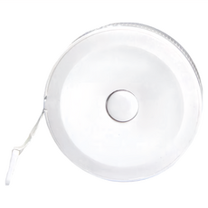 ROYALLIN 蘿林嚴選 圓形捲尺 直徑5cm 厚度1.1cm FRP材質 馬卡龍色, 1.5m, 1個