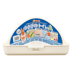 GEX 三角兔子便盆 象牙白 (尺寸：W355xD203xH165mm), 1個