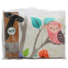 smarTrike 史崔克 立體刺繡雙面被, 貓頭鷹家族