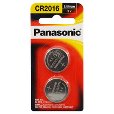 Panasonic 台灣公司貨 鋰鈕扣電池 CR-2016PT/2B, 1組, 2顆