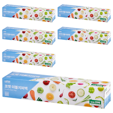 comet 雙層夾鍊袋, 特大(XL)以上, 20個, 6盒