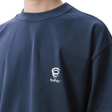 BOHRHOO 龍年限定重磅短袖Tee, S, 灰藍