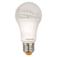TOSHIBA 東芝 LED燈泡 9.5W E27 3000K, 黃光, 1個