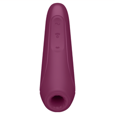 Satisfyer 愉悅新革命 Curvy 1+ 智能吸吮陰蒂震動器, 紅色, 1個