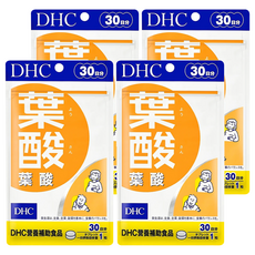 DHC 葉酸 Set 補充多種維生素B 維持健康與美麗 養顏美容, 30顆, 150mg, 4包