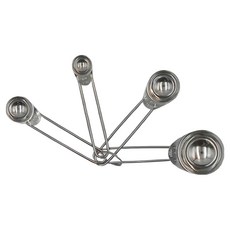 TRIARROW 三箭牌 不鏽鋼4入量匙 1039, 2組