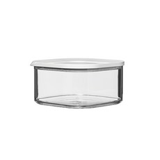 MEPAL MODULA 迷你方形收納罐,各式尺寸, 可堆疊設計, 上蓋透明視窗, 安心無毒, 0% BPA, 1.25L, 1個