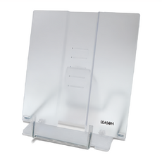 SEASON Paper&Gift 四季紙品禮品 塑膠看書架, 輕盈免持, 可放樂譜、字帖、經文等, 霧白, 21.5 x 22.8cm