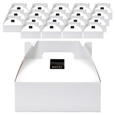 indi.k 手提盒 大 20入 + 梅爾西 現代 貼紙 20入, 白色, 1組