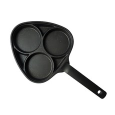Lacena 大理石鑄造三孔煎蛋鍋, 23cm, 1個