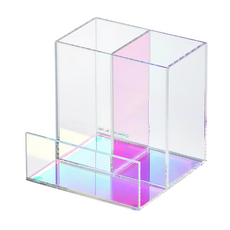 KING JIM Lumillia 多功能筆架/智慧型手機支架 尺寸102 x 102 x 105mm, 極光, 1個