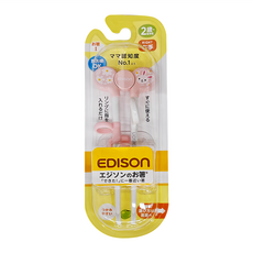 EDISON mama 學習筷 16cm 2歲~入園前, 兔子, 1雙