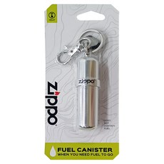 ZIPPO Aluminum Fuel Canister 攜帶式油瓶, 7.5x2.3公分 鋁合金, 34g, 1個