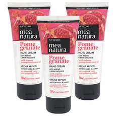 mea natura 紅石榴煥白護手霜, 含甜杏仁油、金盞花等多種植萃成分, 100ml, 3條