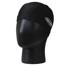 Cancun 兒童泳帽 CC01 黑色, 1個