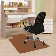 防止活動椅刮傷地板保護墊 水滴形, 棕色, 1個