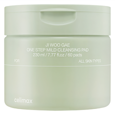 celimax 去角質橡皮擦溫和卸妝潔膚棉片 60片, 1罐