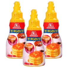MORINAGA 森永 蛋糕糖漿，楓糖口味，200g，雙尺寸瓶蓋設計, 3瓶