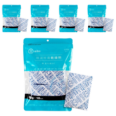 aibo 吸濕除霉乾燥劑 台灣製 10包入 600g 除濕 防霉, 5袋