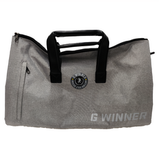 G.WINNER 丹寧運動旅遊收納衣物袋 - 灰色 耐磨丹寧材料 0.6kg, 1個