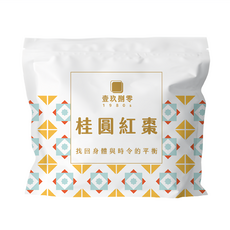 1980s 壹玖捌零 桂圓紅棗茶, 含黑糖枸杞, 溫補養生, 獨立包裝, 17g, 10顆, 1袋
