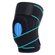 AHOYE X型加壓調整式護膝 運動防護 舒適透氣 50 x 20 x 0.5cm, 50 x 22 x 1cm, 1個