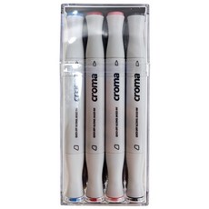 croma 歌馬 X5 軟毛雙頭麥克筆, 12色, 12支