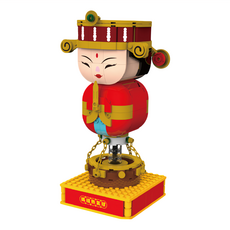 TRUE WAY TOY 台東天后宮 媽祖熱氣球 11.2 x 10.5 x 23cm, 多色, 1組