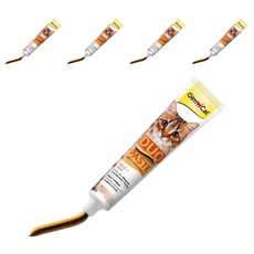 Gim Cat 俊寶俊喵 雙效化毛膏, 含美味起司及純天然芳香麥芽, 50g, 化毛, 5條