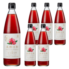 Kong Yen 果酢日和 紅石榴果酢, 590ml, 6瓶