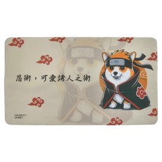 NAUGHTY GHOST 頑皮鬼 多功能清潔布鼠墊 280x160x0.65mm, 可愛之術, 1個