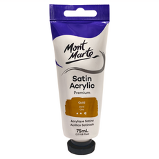 Mont Marte 蒙瑪特 緞面壓克力顏料 75ml, 1色