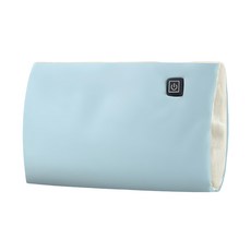 Mass 生活好物 石墨烯充電暖手寶 三檔控溫, 湖藍色, LFS4G203BL