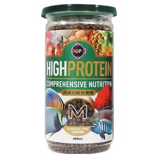 UP AQUA 雅柏 上浮型高蛋白營養飼料 M, 400ml, 1罐