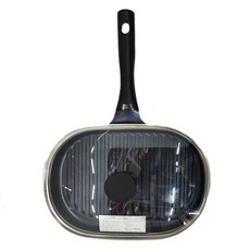 FREIZ 和平 凹凸紋燒烤鍋 淨重1380g±5%, 1個, 27cm