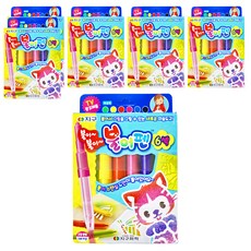 GLOBE CHEMICAL 吹筆 6組, 1170g, 6色 - 兒童美術繪畫套裝，激發無限創意