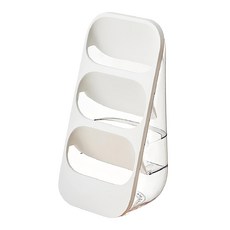 bebehome 北歐居家風多功能廚具勺子筷子收納置物架, PP+PET材質, 33x16x13公分, 典雅白, 1個