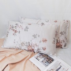 Betrise 貝翠絲 100%萊賽爾天絲信封式薄枕套2件組