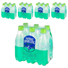 Tamsaa Aqua系列 無標籤萊姆風味氣泡水 500ml 6瓶裝, 30瓶