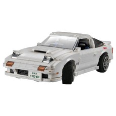 瑪琍歐 頭文字D 1 : 12積木 RX7-FC, 1盒, 白色