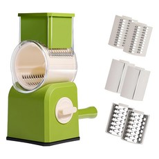 JOJOGO 美國熱銷龍捲風多功能切菜組，三組刀片 (切片*2、切絲*2、研磨*2), 13.5 x 10.7 x 26.1cm, FS299, 1組