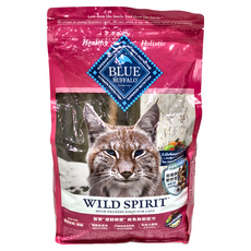 Blue Buffalo 藍buff 原野精靈 貓用成貓糧 無穀配方, 鮭魚, 1.8kg, 1包