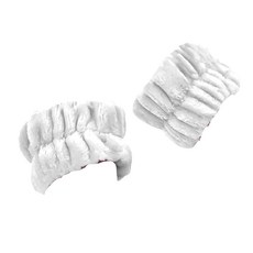 小麥購物 洗臉手腕帶 E067 10個, 時尚灰, 1組